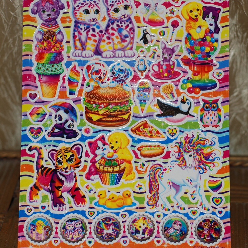 Lisa Frank Sticker Book - Picture 2 of 2